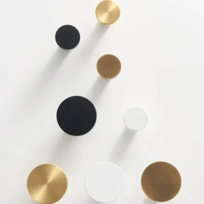 Giovanna Round Brass Cabinet Knob