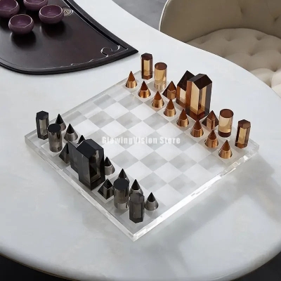 Charsz Crystal Chess Set