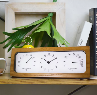 Shirley Wooden Desk Clock