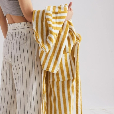 Striped Bathrobe Unisex Collection