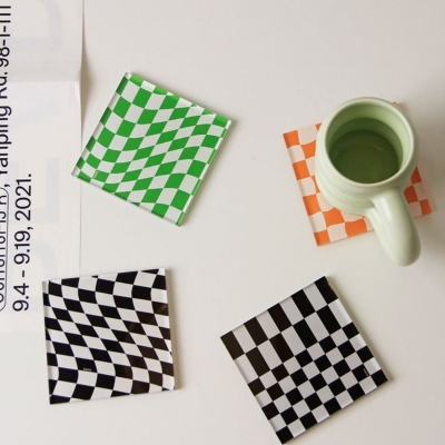 Checkerboard Coaster
