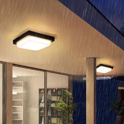 Alaya LED Outdoor Ceiling Light Collection
