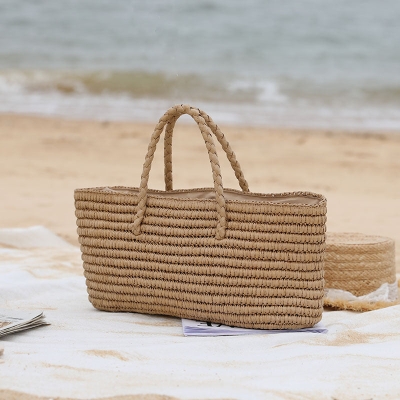 Straw Woven Summer Beach Bag