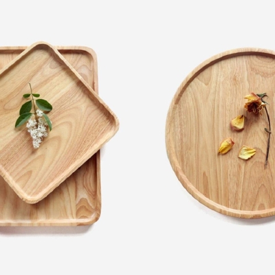 Zen Bamboo Serving Plate