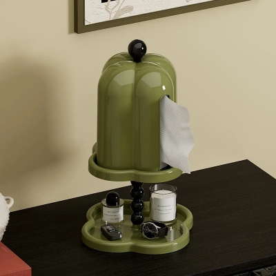 Francine Tissue Box & Tray