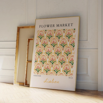 Matisse Lisbon Market Canvas Poster