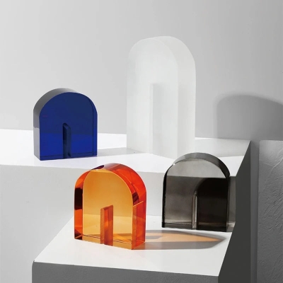 Vivid Chrystal Bookends