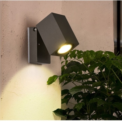 Gretta Adjustable LED Outdoor Wall Light