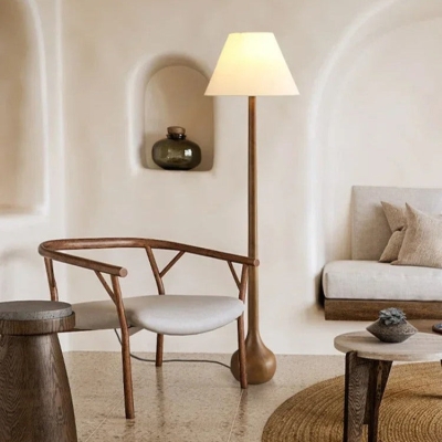 Zen Solid Wood Floor Lamp