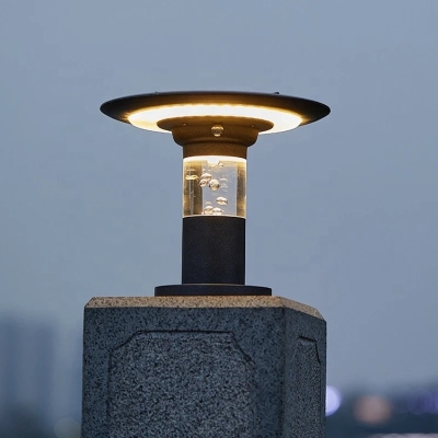 Acacia Solar Pillar Light