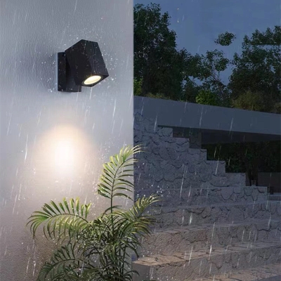 Gretta Adjustable LED Outdoor Wall Light