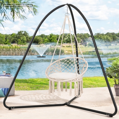 Tripod Hanging Chair Stand for Air Porch, Indoor/Outdoor,  400lbs