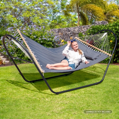 Outdoor Hammock Stand, Heavy Duty Weather-Resistant Stand